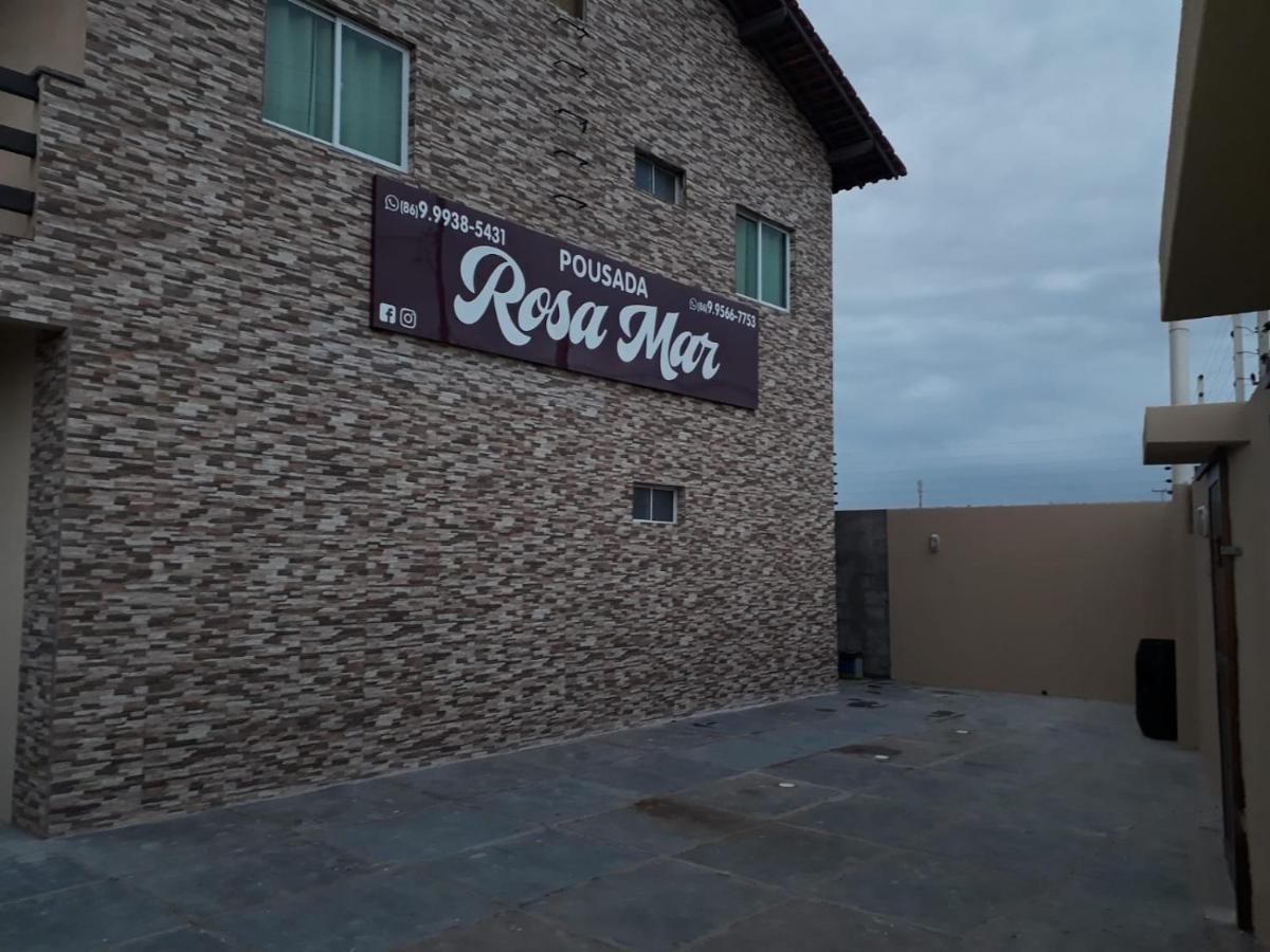 Pousada Rosa Mar Luis Correia Buitenkant foto